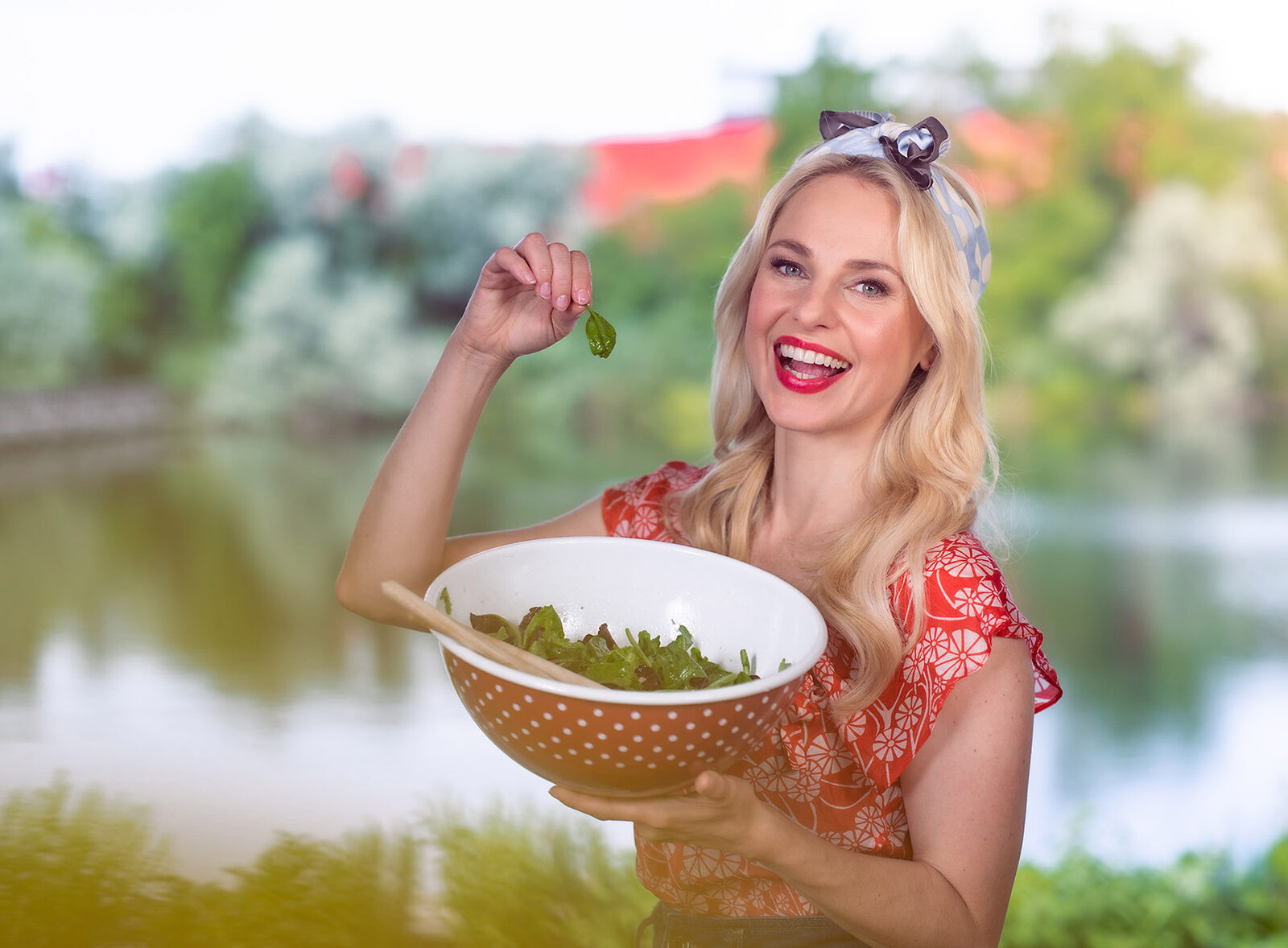 Silvia kocht — Making-of-Fotografie
